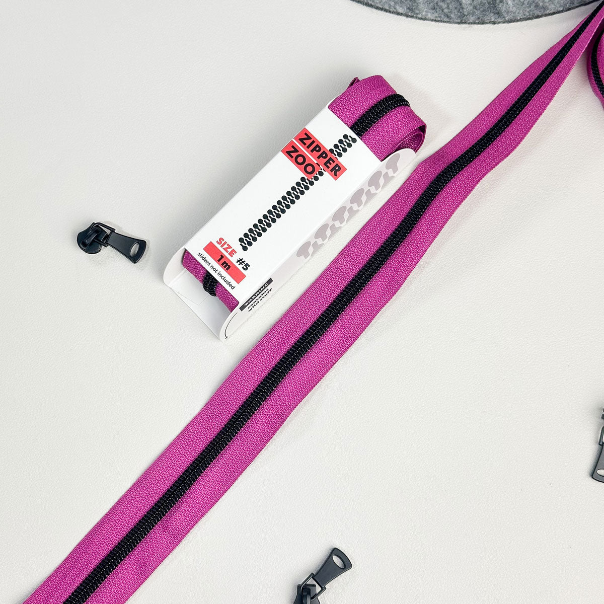 Reißverschluss Hot Pink 1 m