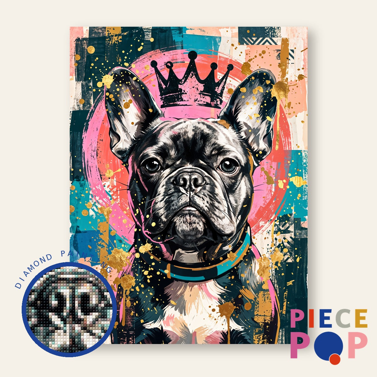Diamond Painting - The Frenchie King
