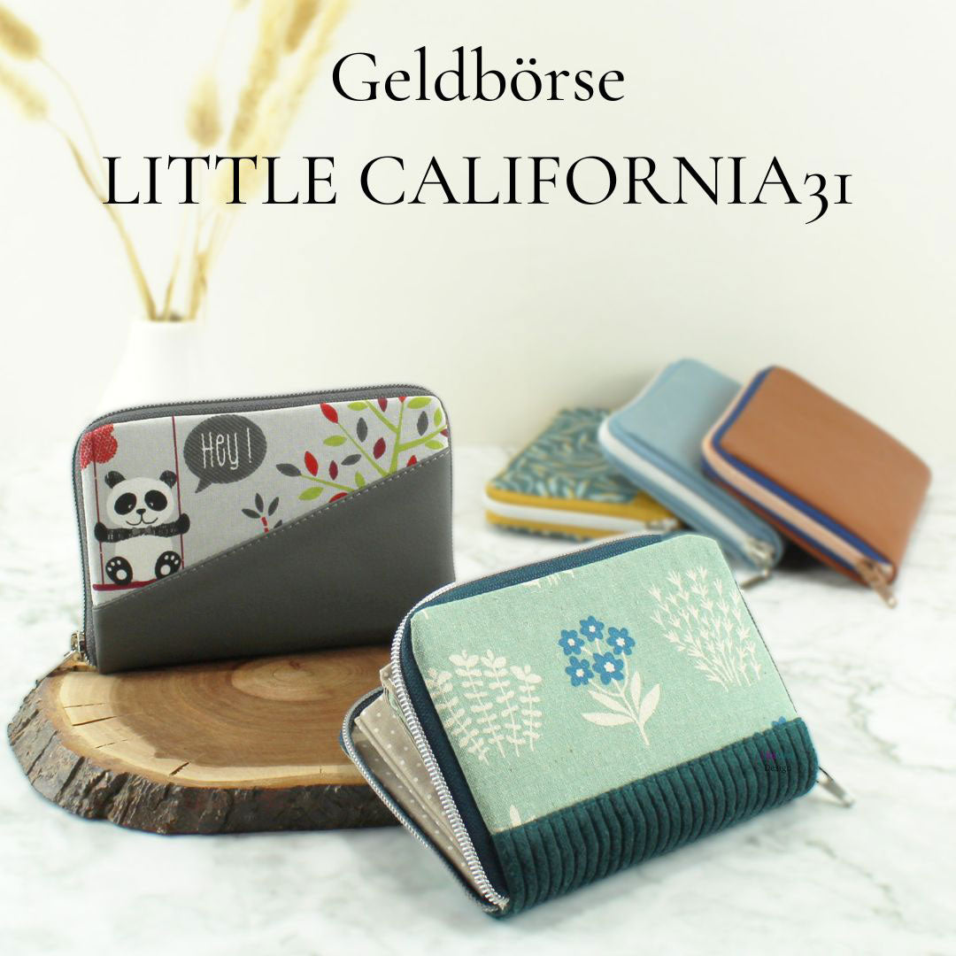 Geldbörse LITTLE CALIFORNIA31 - Digitales Schnittmuster