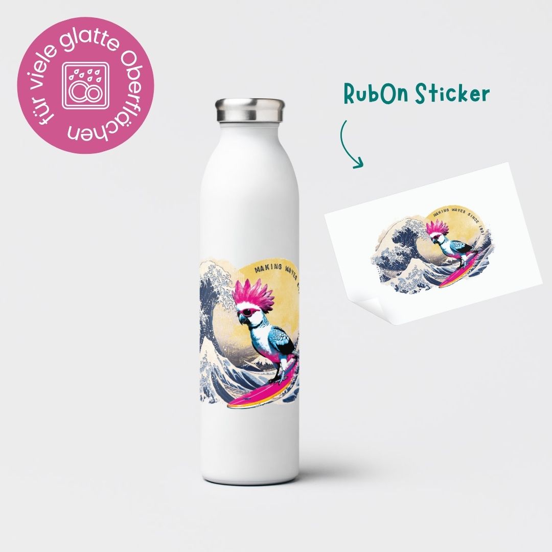 Rub-On Sticker "Great Kakadu"