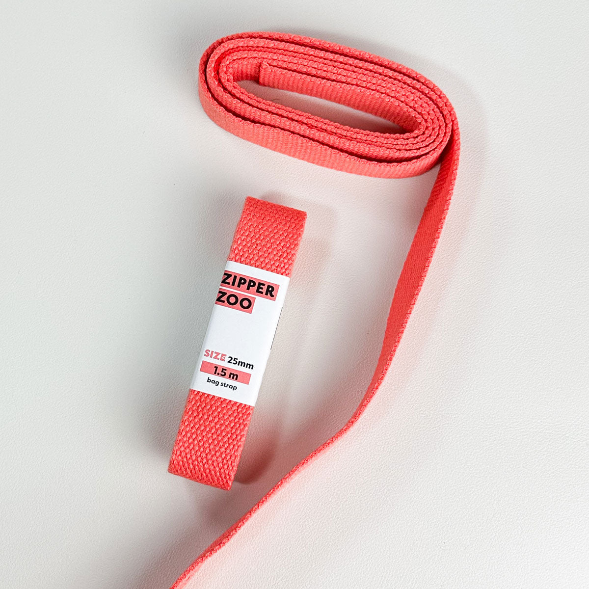 Gurtband Coral 25 mm