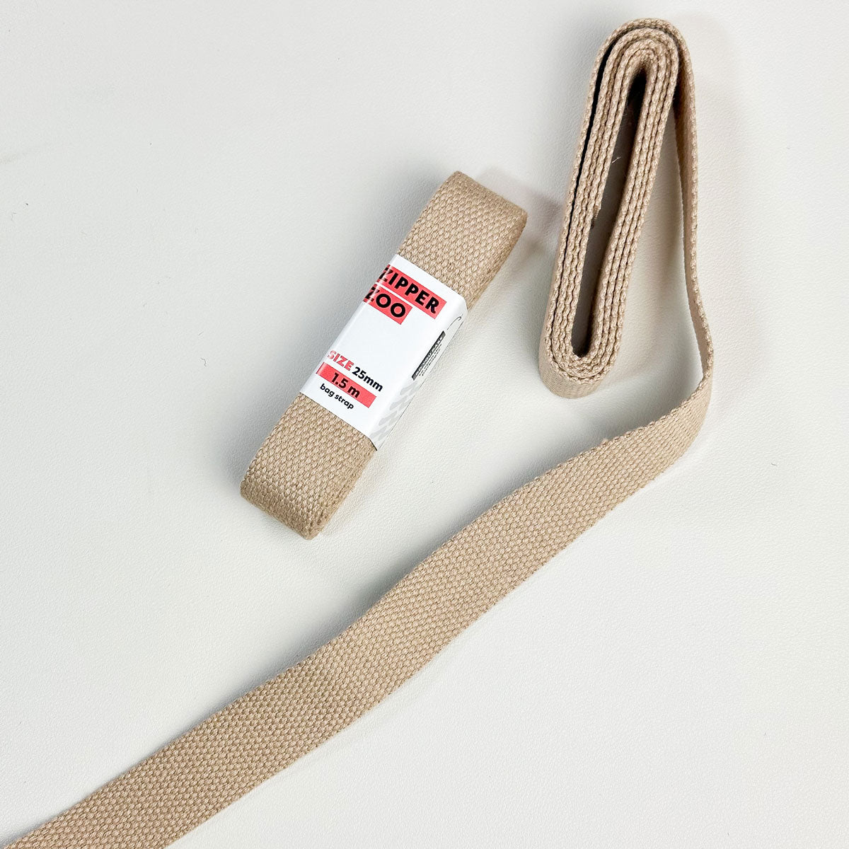 Gurtband "Latte Beige" 25mm