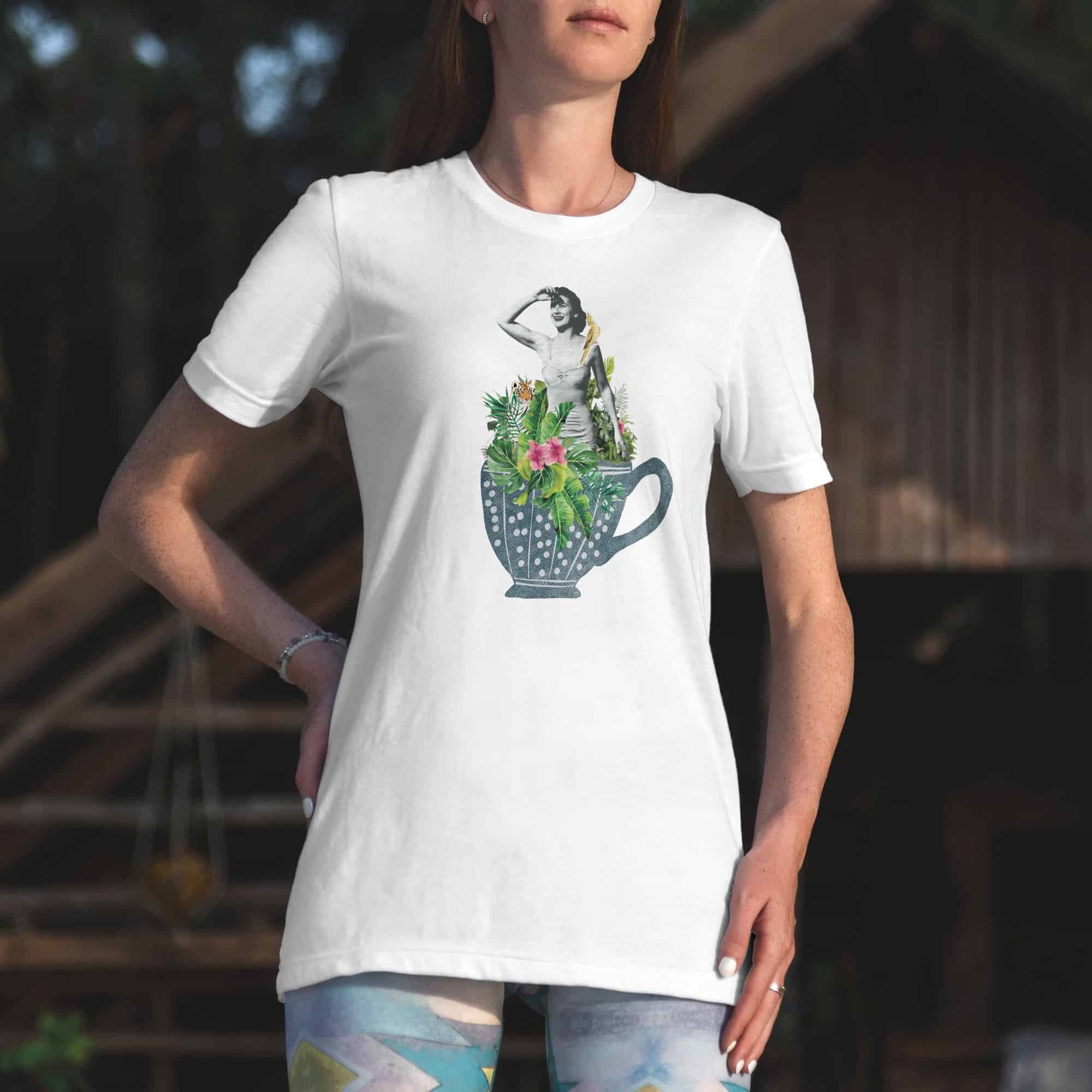 Jungle Coffee Bügelbild kaufen Graphicjam