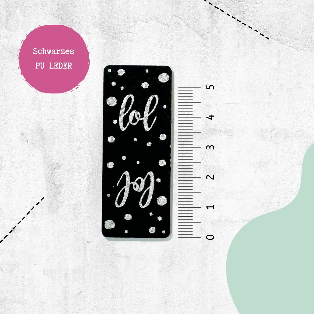 Klapp-Kunstlederlabel LOL - Graphic Jam