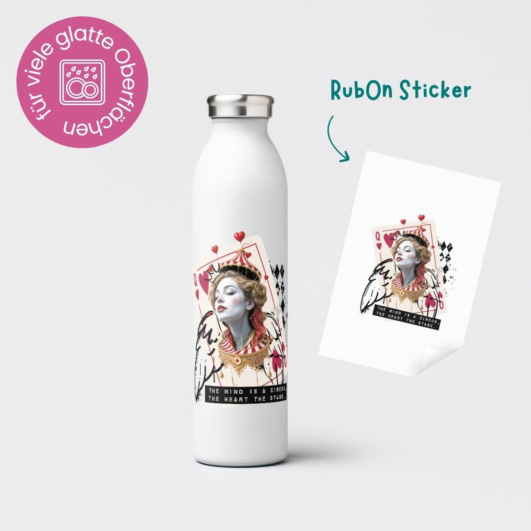 Rub-On Sticker "Mindcircus"