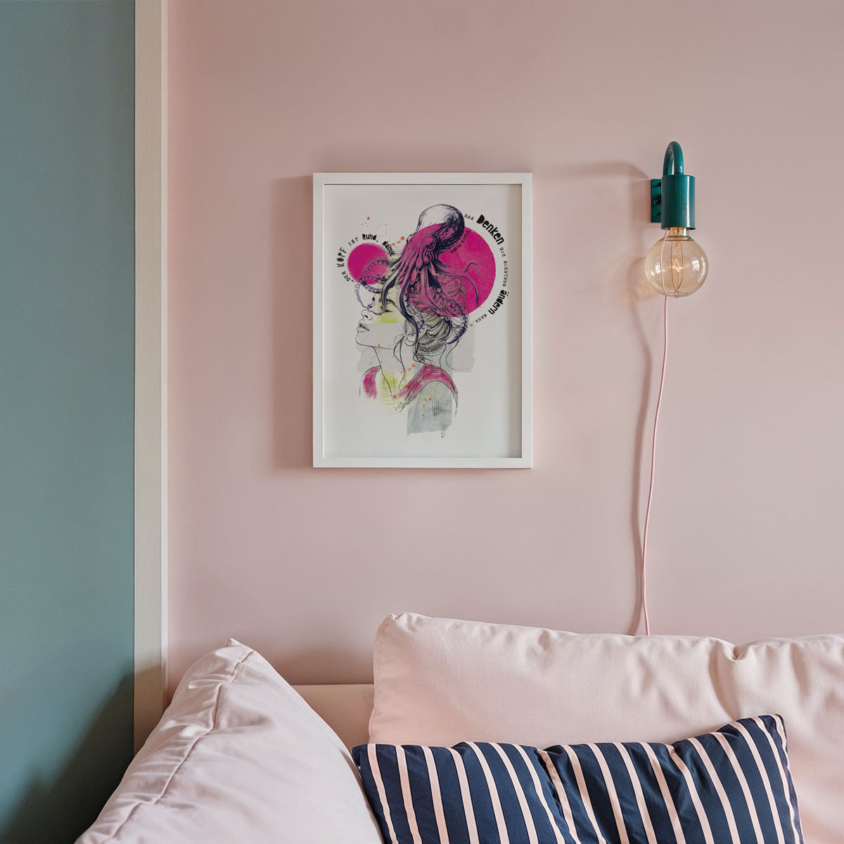 Art Print Der Kopf ist rund