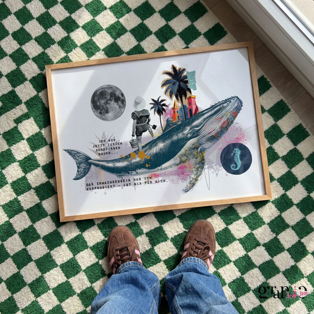 Art Print Sandburgen