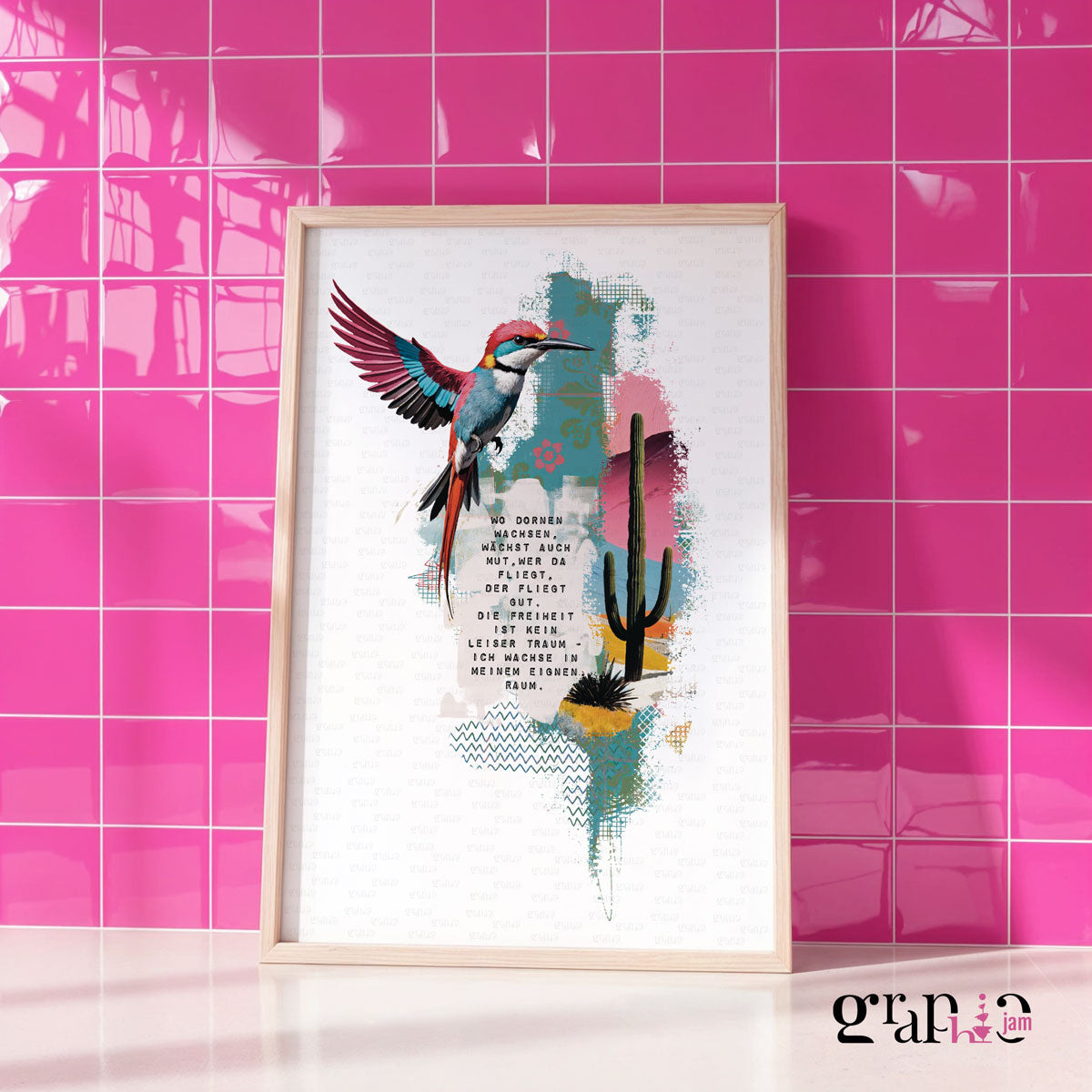 Art Print Vogelfrei