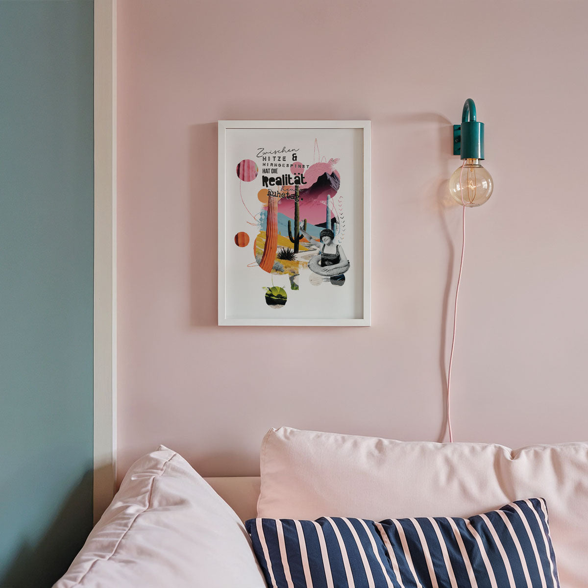 Art Print Wüstenschwimmerin