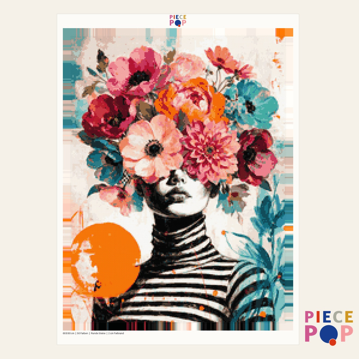 Diamond Painting - Relax, Bloom Crazy
