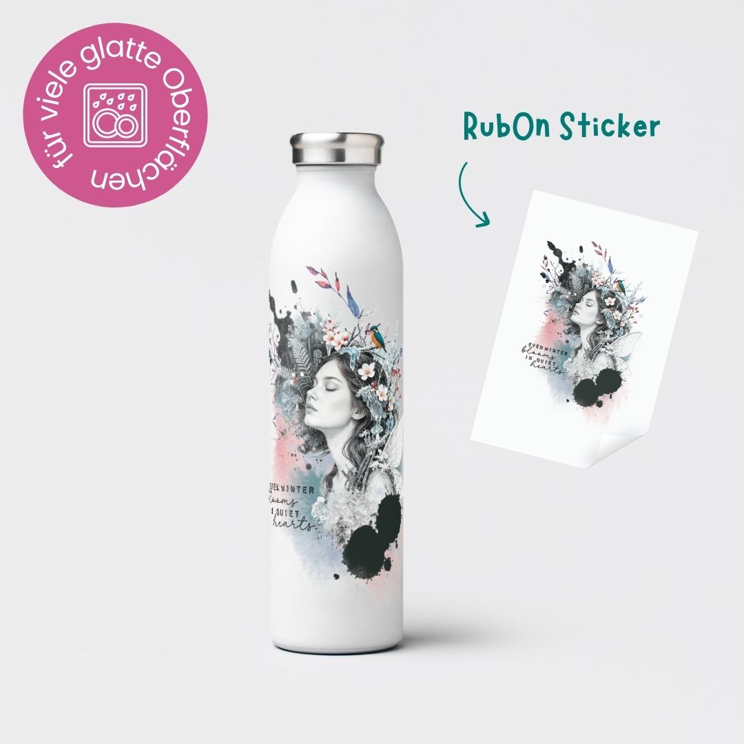 Rub-On Sticker "Eisvogel"