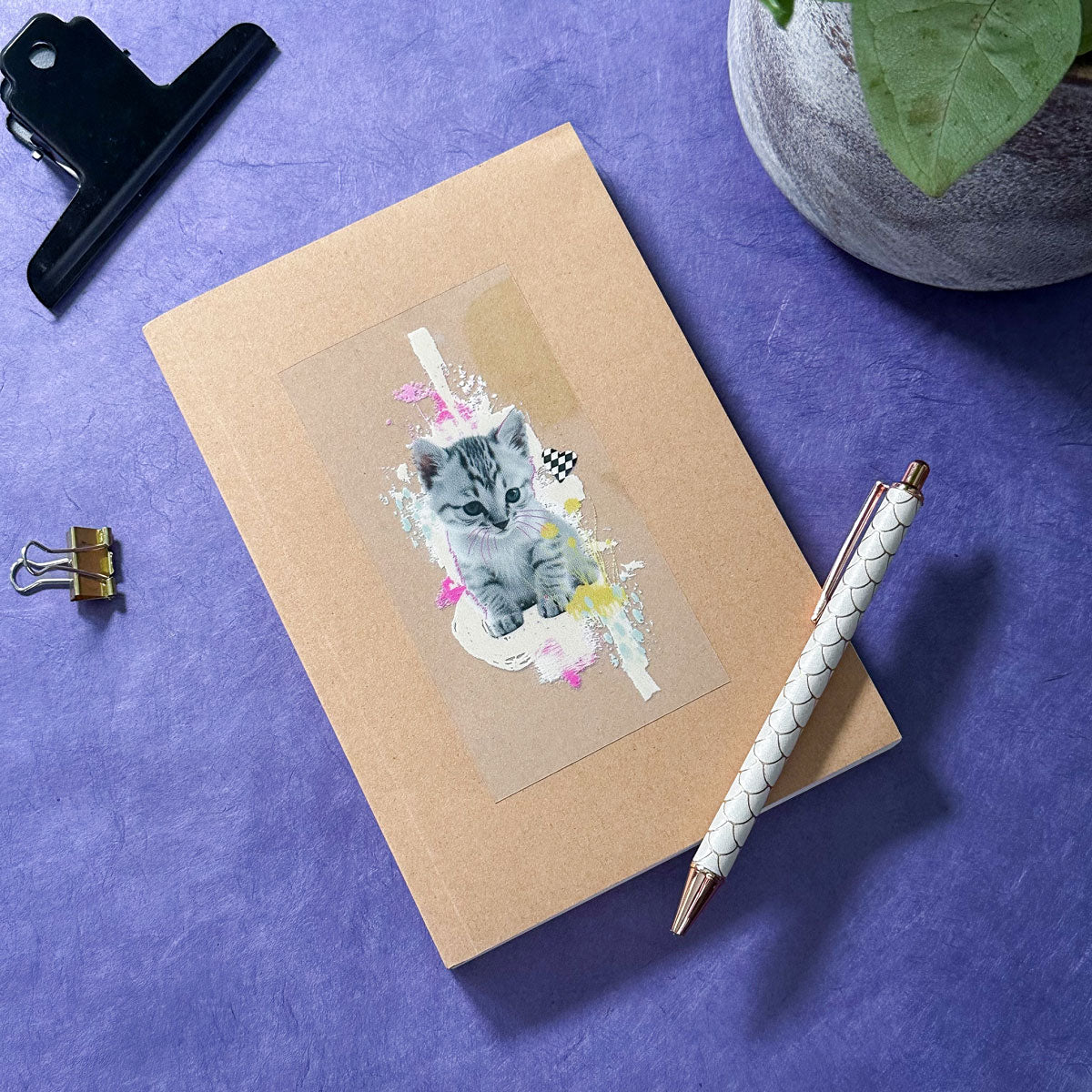 Rub-On Sticker "Cuties - Katze"