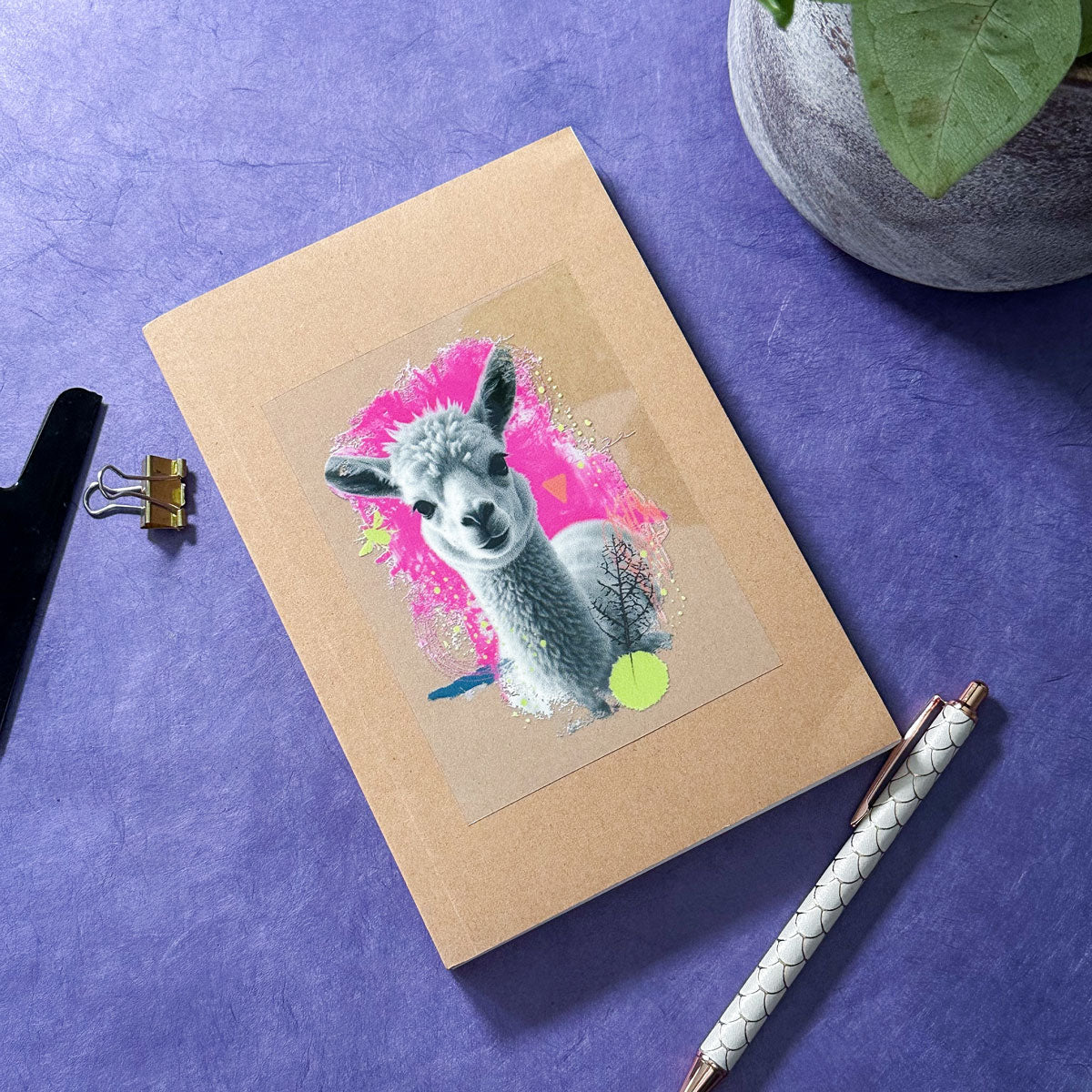 Rub-On Sticker "Cuties - Lama"
