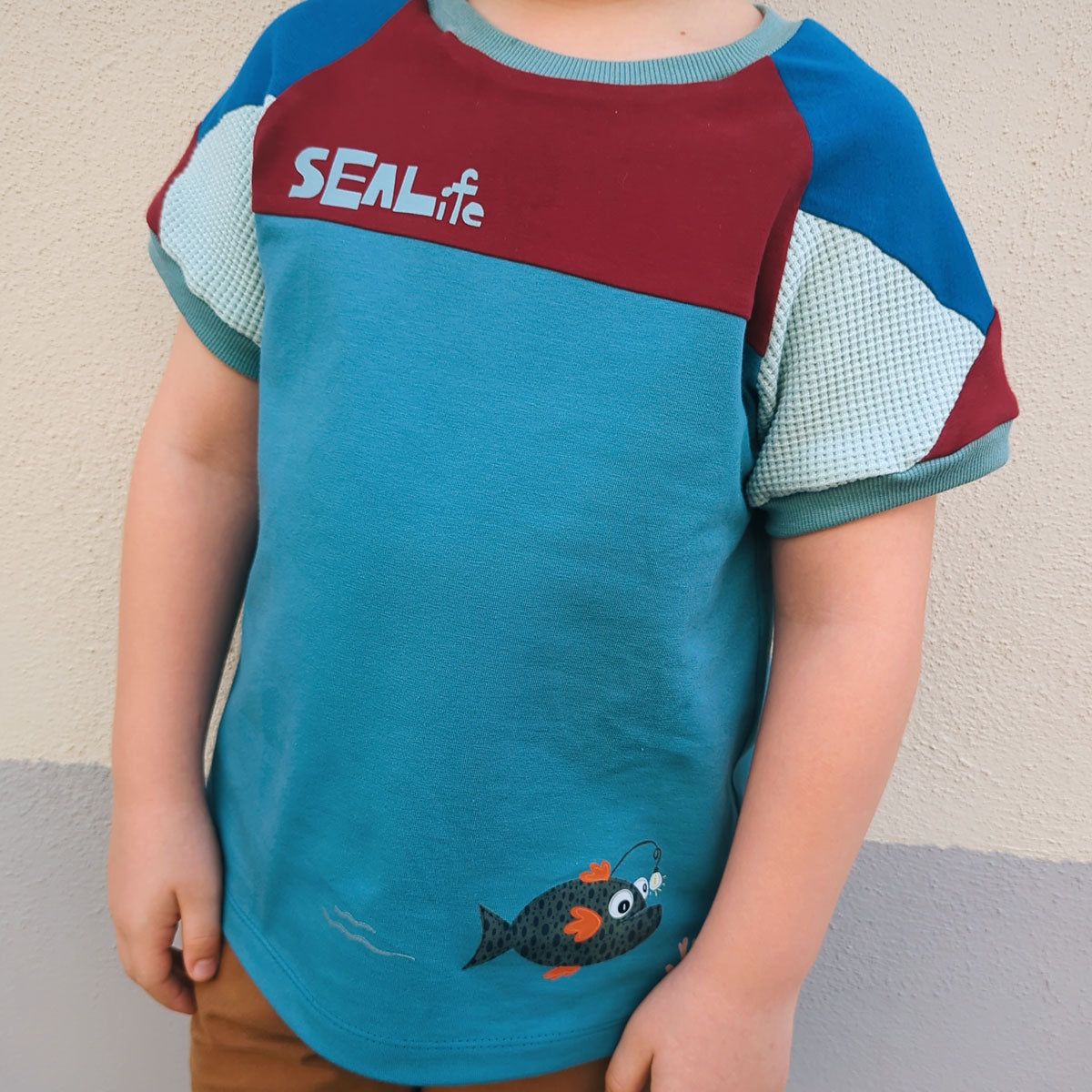 bügelbild lampenfisch