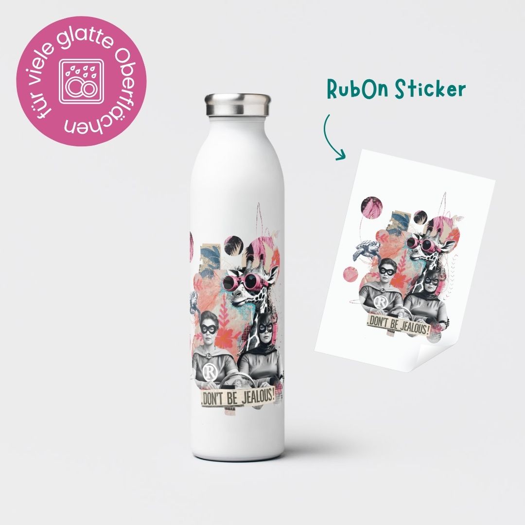 Rub-On Sticker "Superpowers"