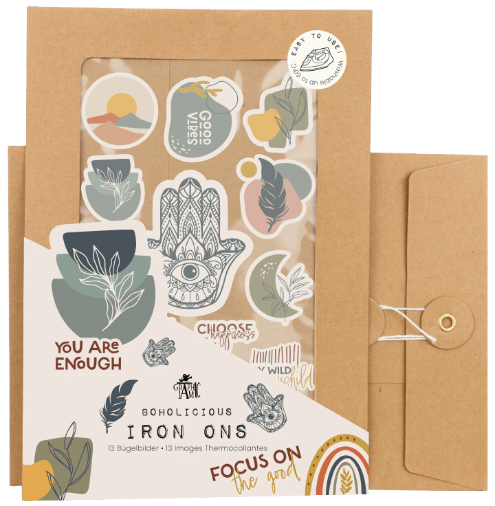 Boho Bügelbilderset Graphicjam