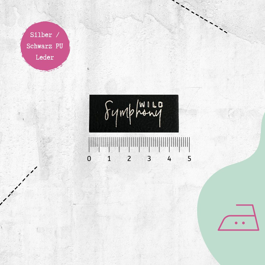 Kunstleder Aufnäher Wild Symphony
