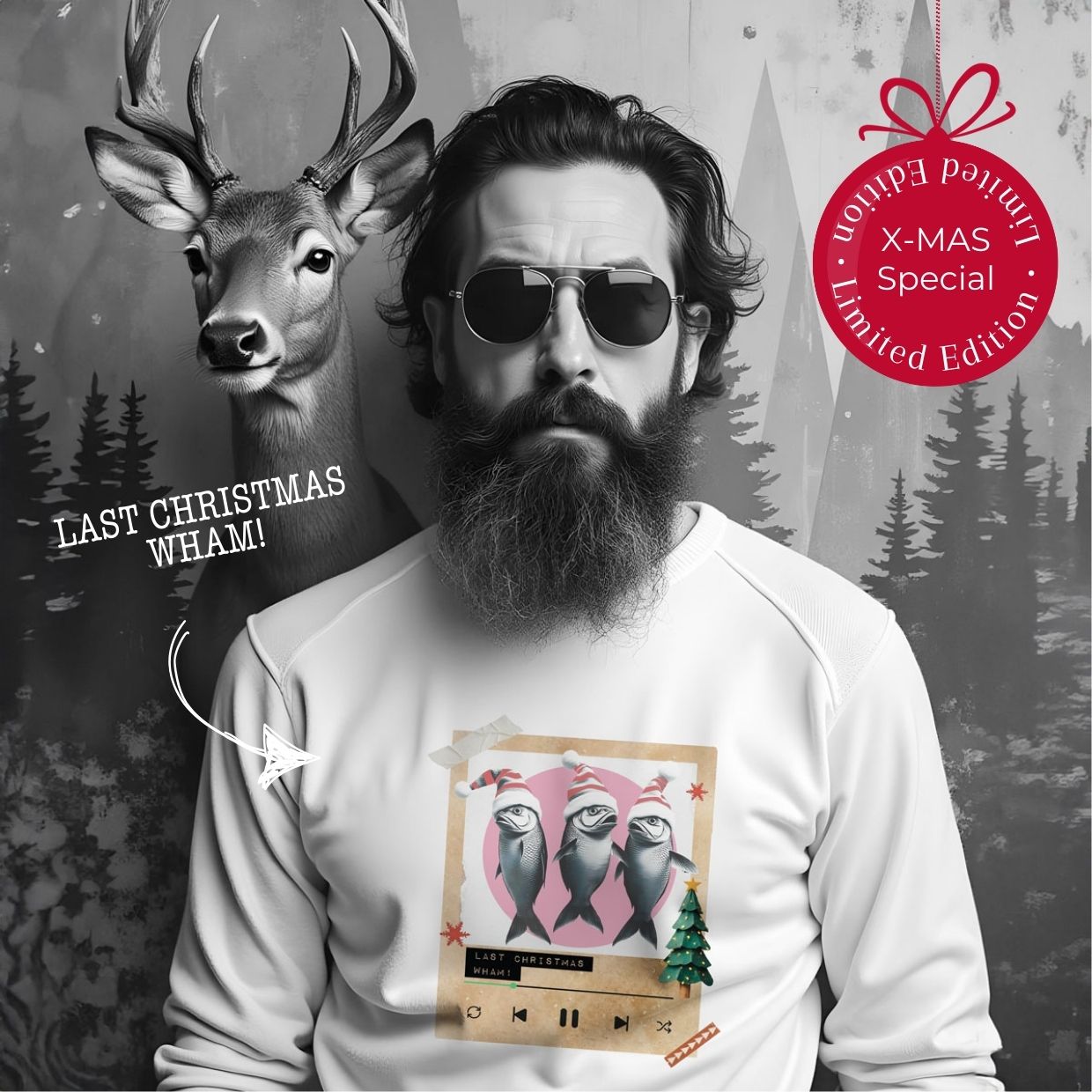 Bügelbild "Last Christmas" - XMAS Special - Graphic Jam