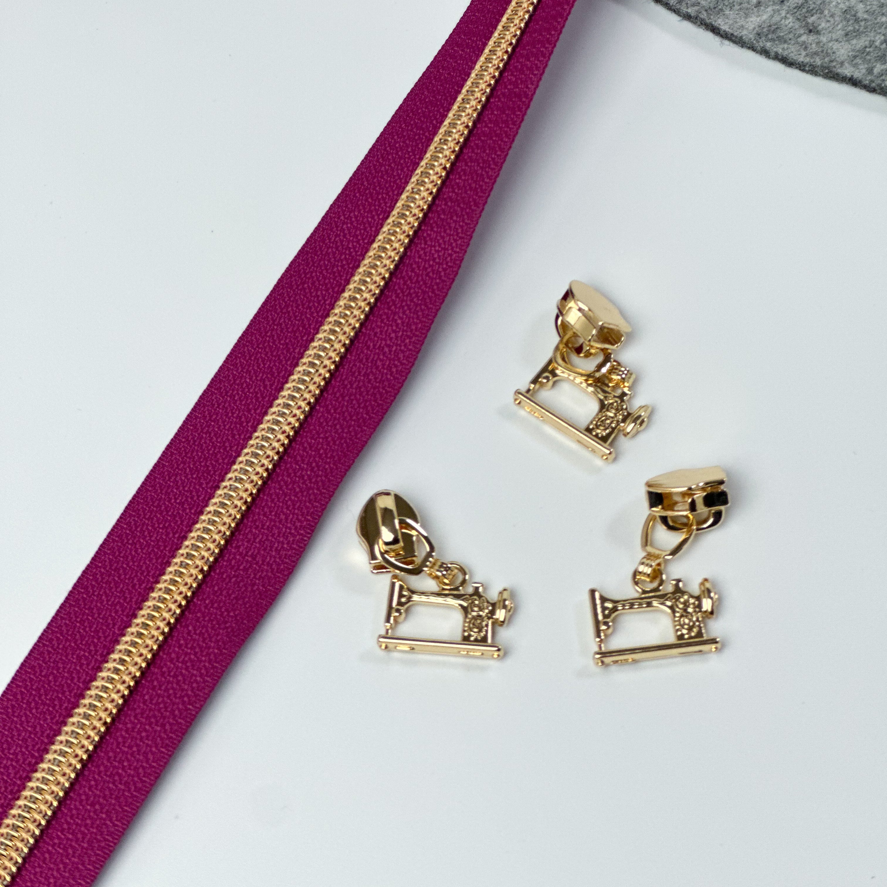 Nähmaschinen Zipper für Nylonreisverschlüsse