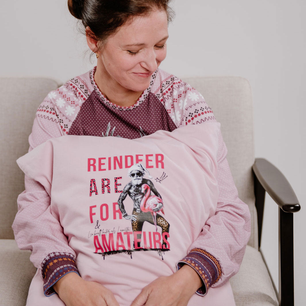 Not so Ugly Christmas Sweater: Schöne Weihnachts-Pullis nähen mit SewSimple x Graphic Jam