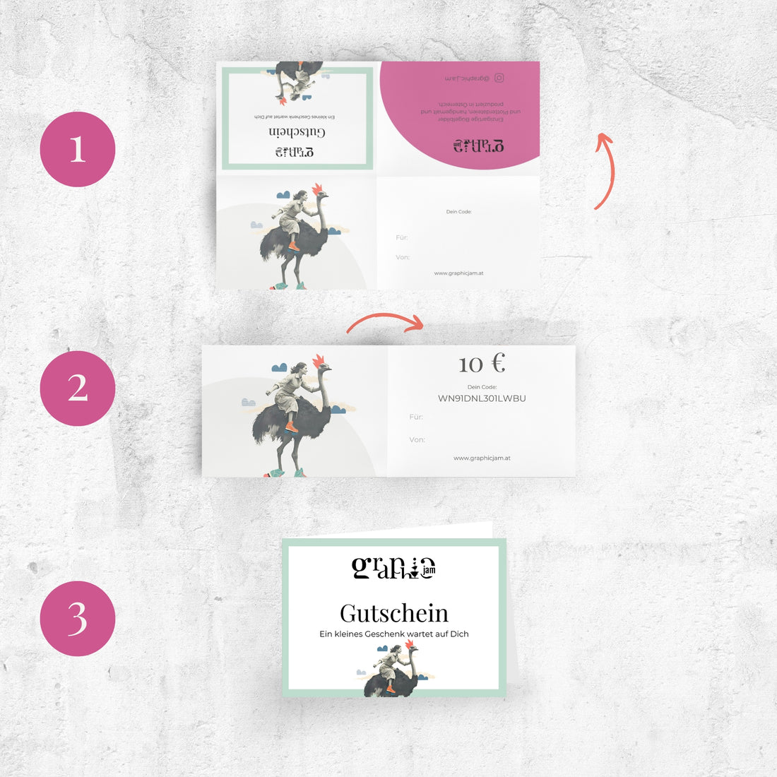 Geschenkgutschein - Graphic Jam 
