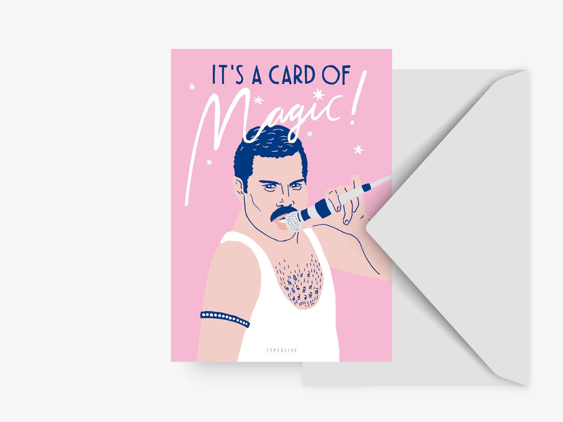 Postkarte / Card Of Magic - Graphic Jam 