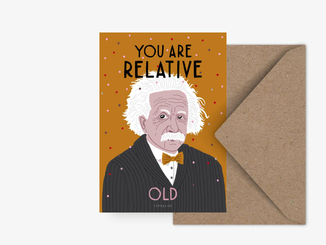 Postkarte / Relative Old - Graphic Jam 
