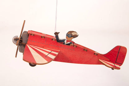 Flugzeug 3D Deco Grusskarte