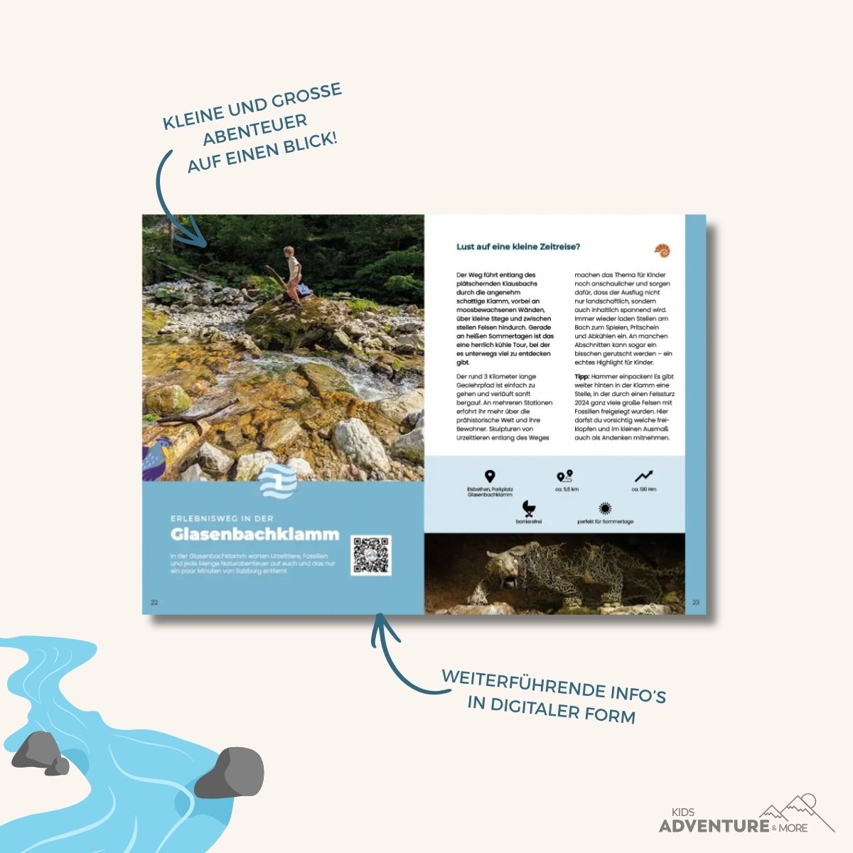 Gemeinsam in die Berge – Das Mitmachwanderbuch für Familien rund um Salzburg
