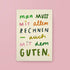 Postkarte Das Gute - Graphic Jam 