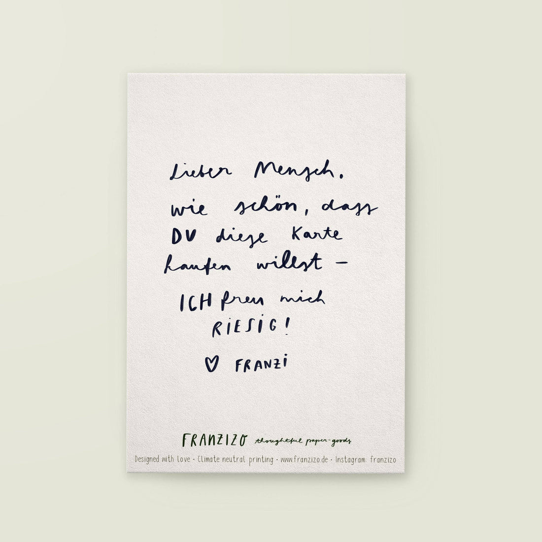 Postkarte »Schnecklich« - Graphic Jam 
