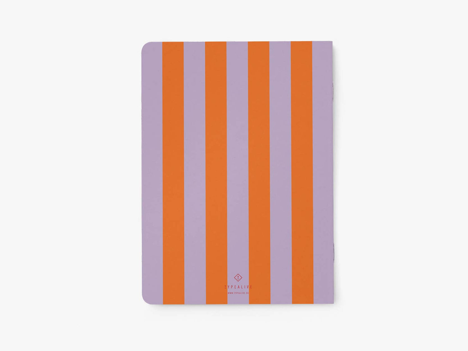 Notizheft &quot;Lila-Orange&quot; - Graphic Jam 