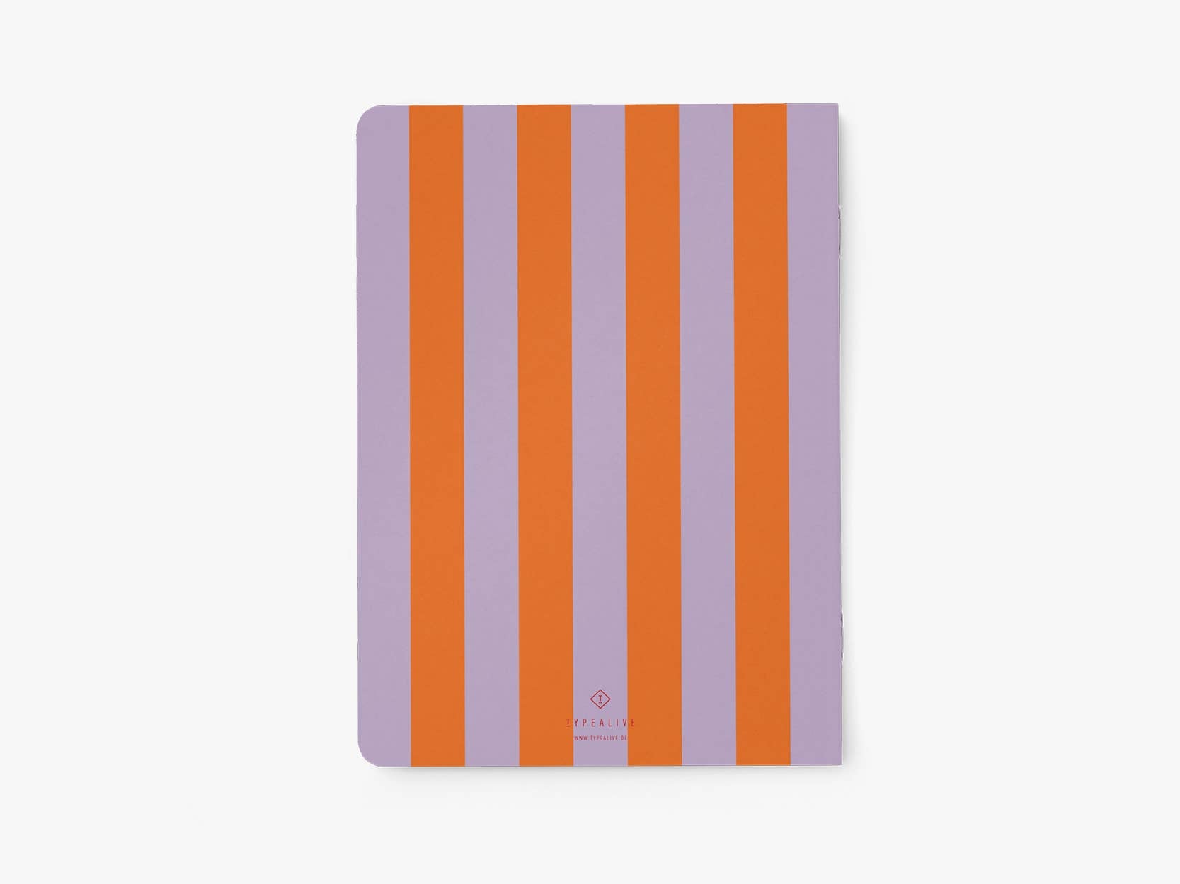 Notizheft &quot;Lila-Orange&quot; - Graphic Jam 