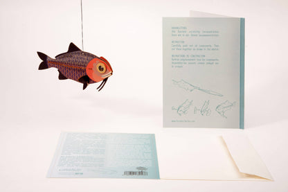 Fisch 3D Deco Grusskarte