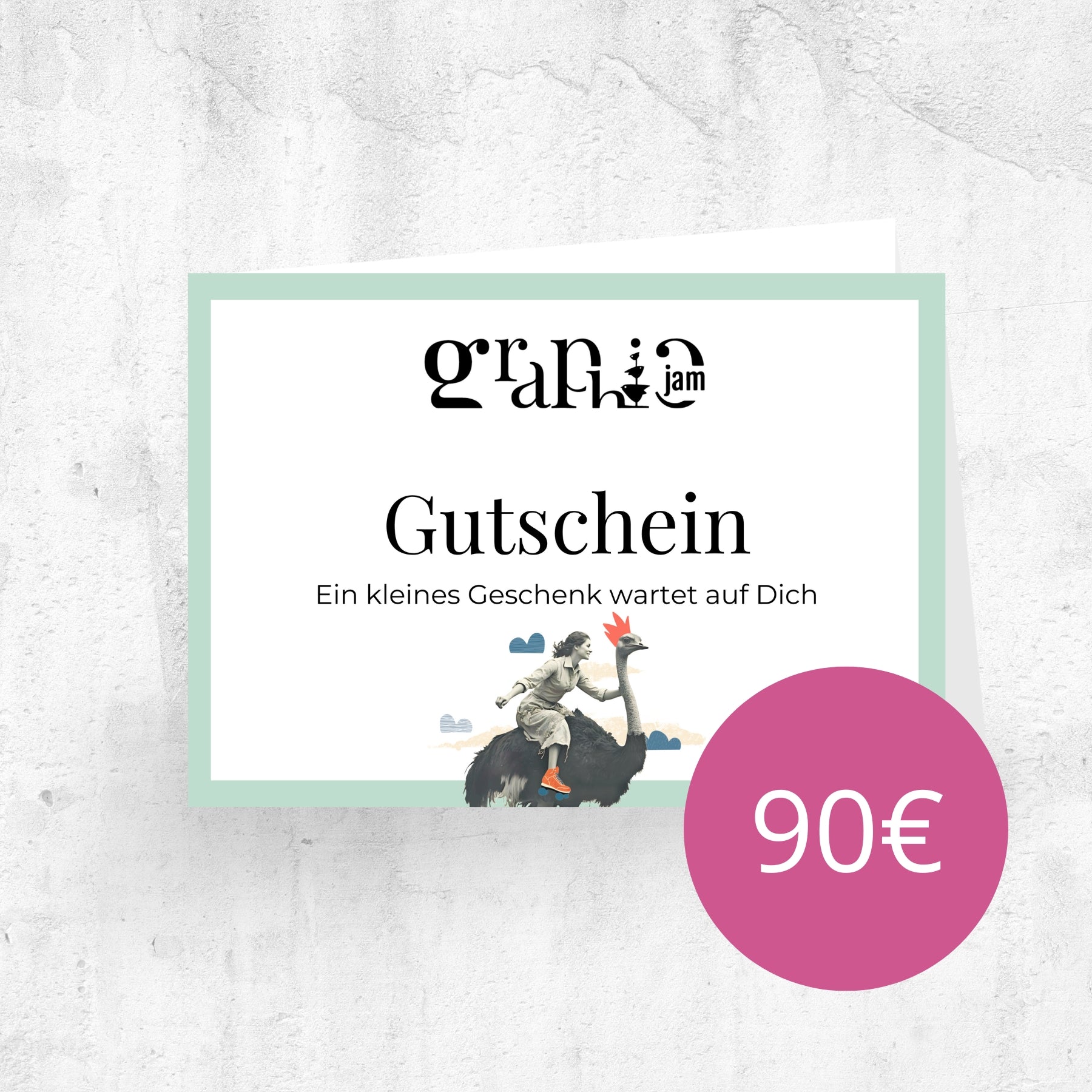 Graphic Jam Gutschein für Bügelbilder für Textilien