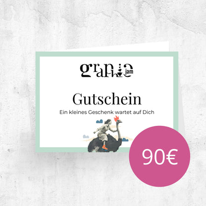 Graphic Jam Gutschein für Bügelbilder für Textilien