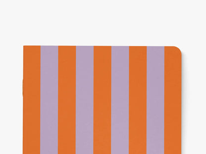 Notizheft &quot;Lila-Orange&quot; - Graphic Jam 