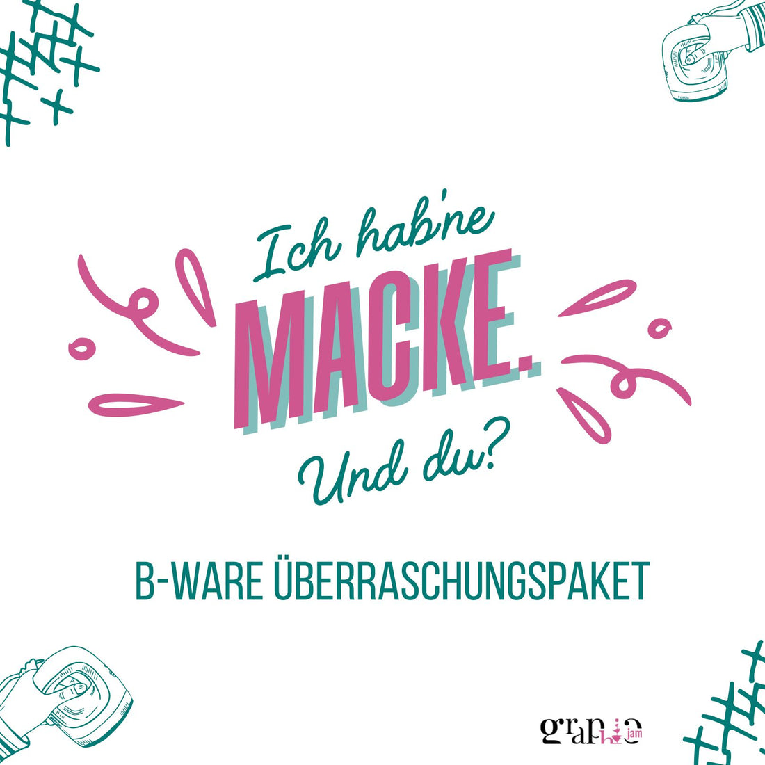 B-Ware Mixpaket - 4 Bügelbilder um nur 22,90 € 