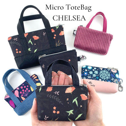 Micro ToteBag CHELSEA - Digitales Schnittmuster