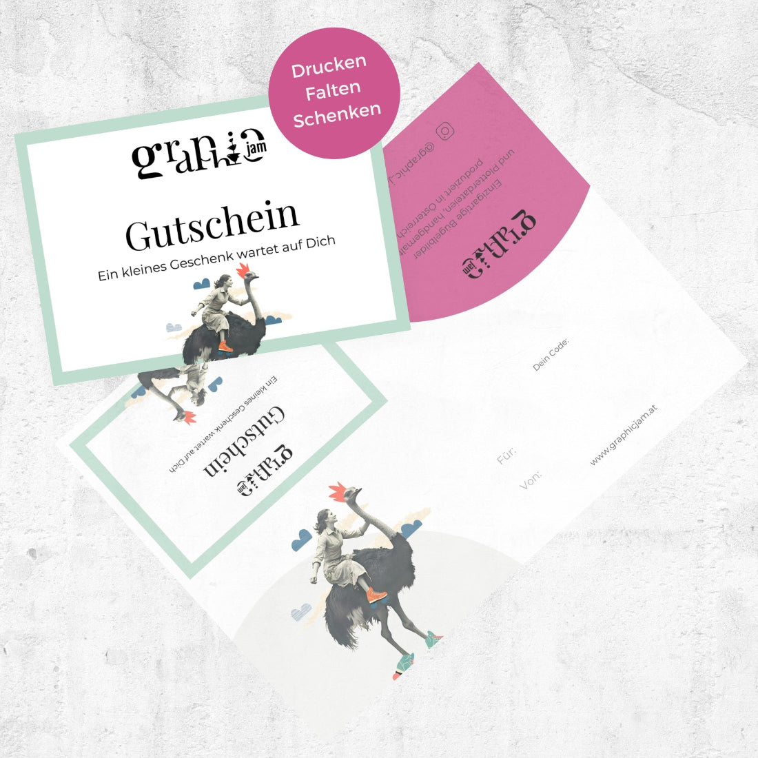 Geschenkgutschein - Graphic Jam 