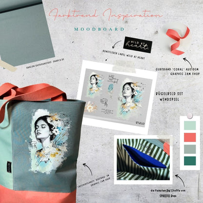 Bügelbild Set - Windspiel