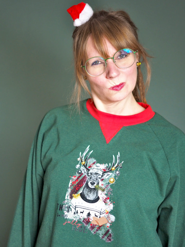 Moody Deer Bügelbild | © Katja Neuner Wuselgewusel