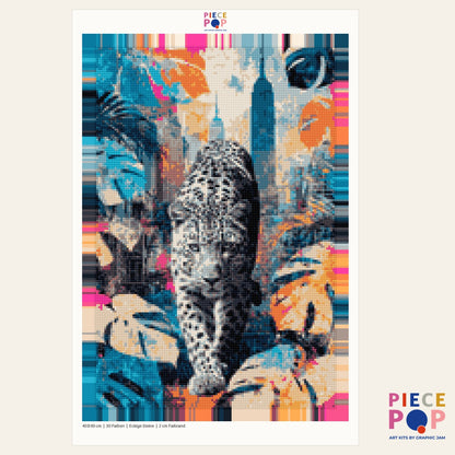 Diamond Painting - Leopard City