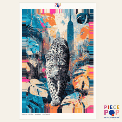 Diamond Painting - Leopard City