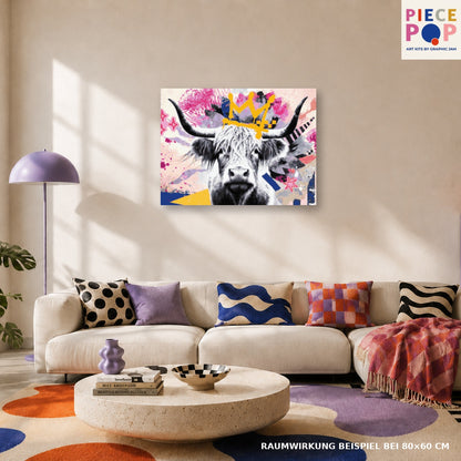 Diamond Painting - Highland Queen – Hochlandrind