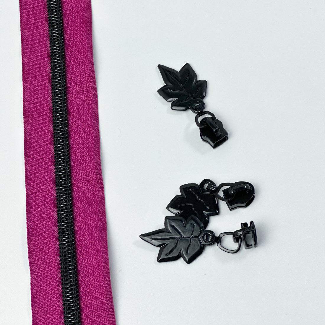 Blatt Zipper für Nylonreisverschlüsse