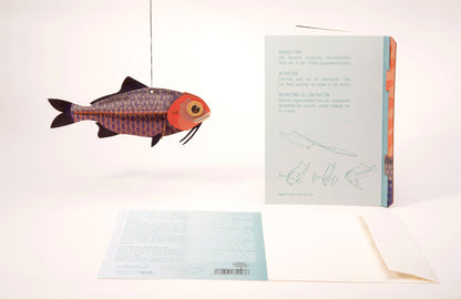 Fisch 3D Deco Grusskarte