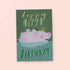 Postkarte Happy Hippo Birthday - Graphic Jam 
