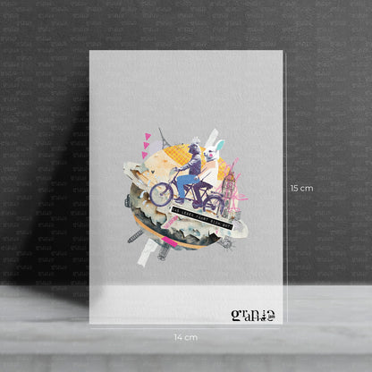 Bügelbild Gutes Leben - Graphic Jam 