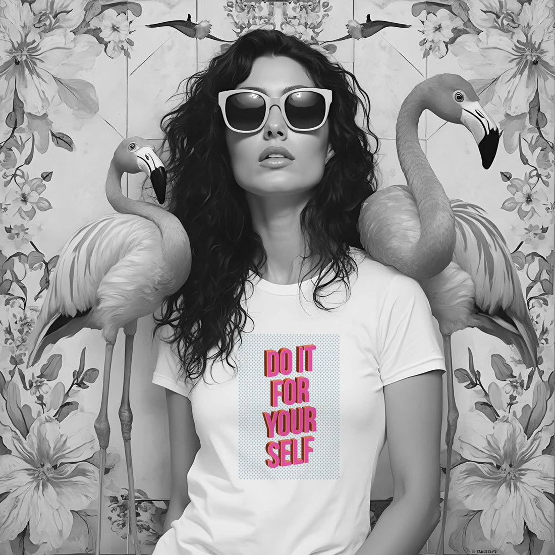 Bügelbild DO IT FOR YOURSELF - Graphic Jam 